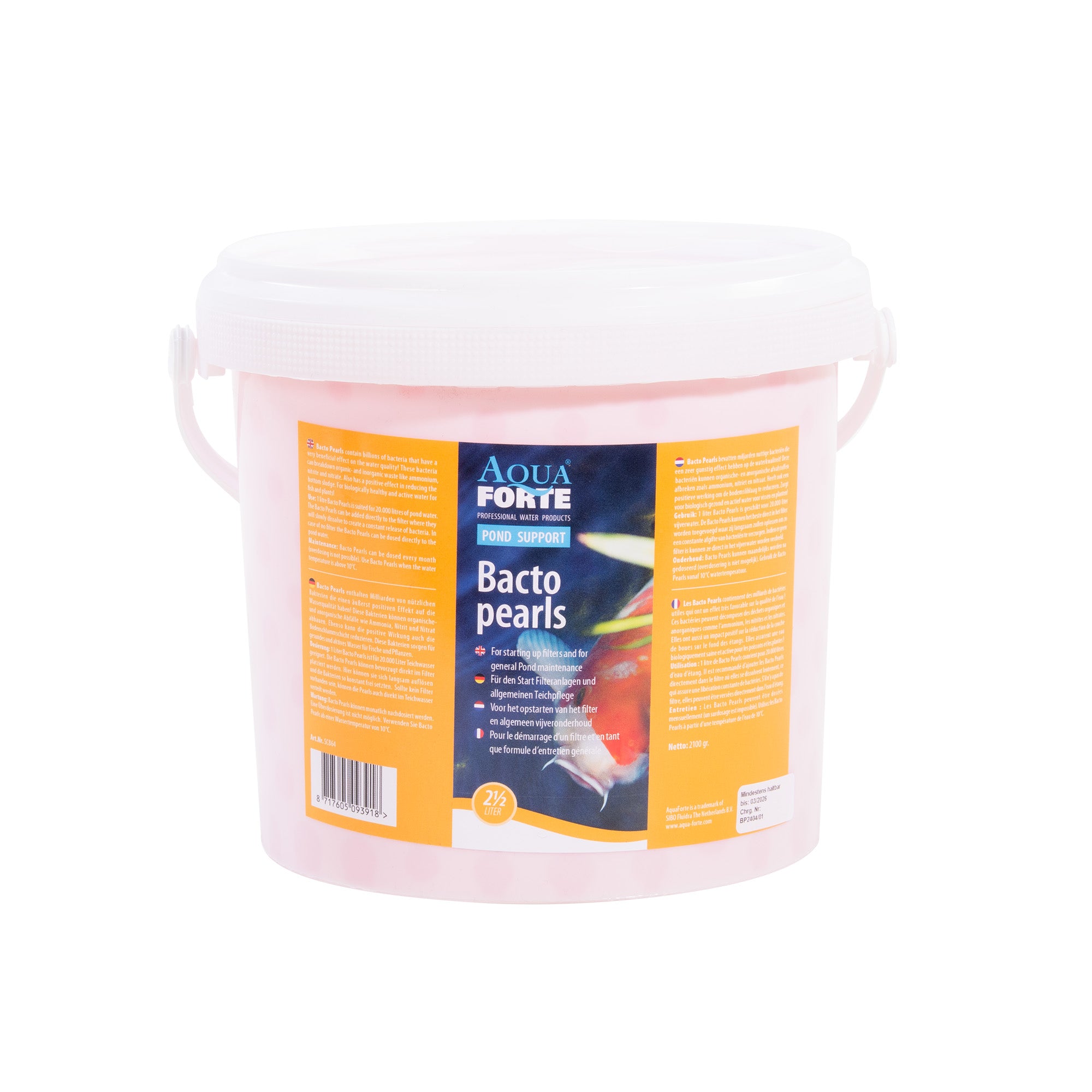 AquaForte Bacto Pearls 2,5 liter