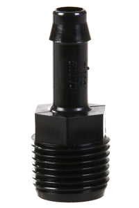Nylon slangpilaar ½" buitendraad x 10mm tule, miniatuur 2