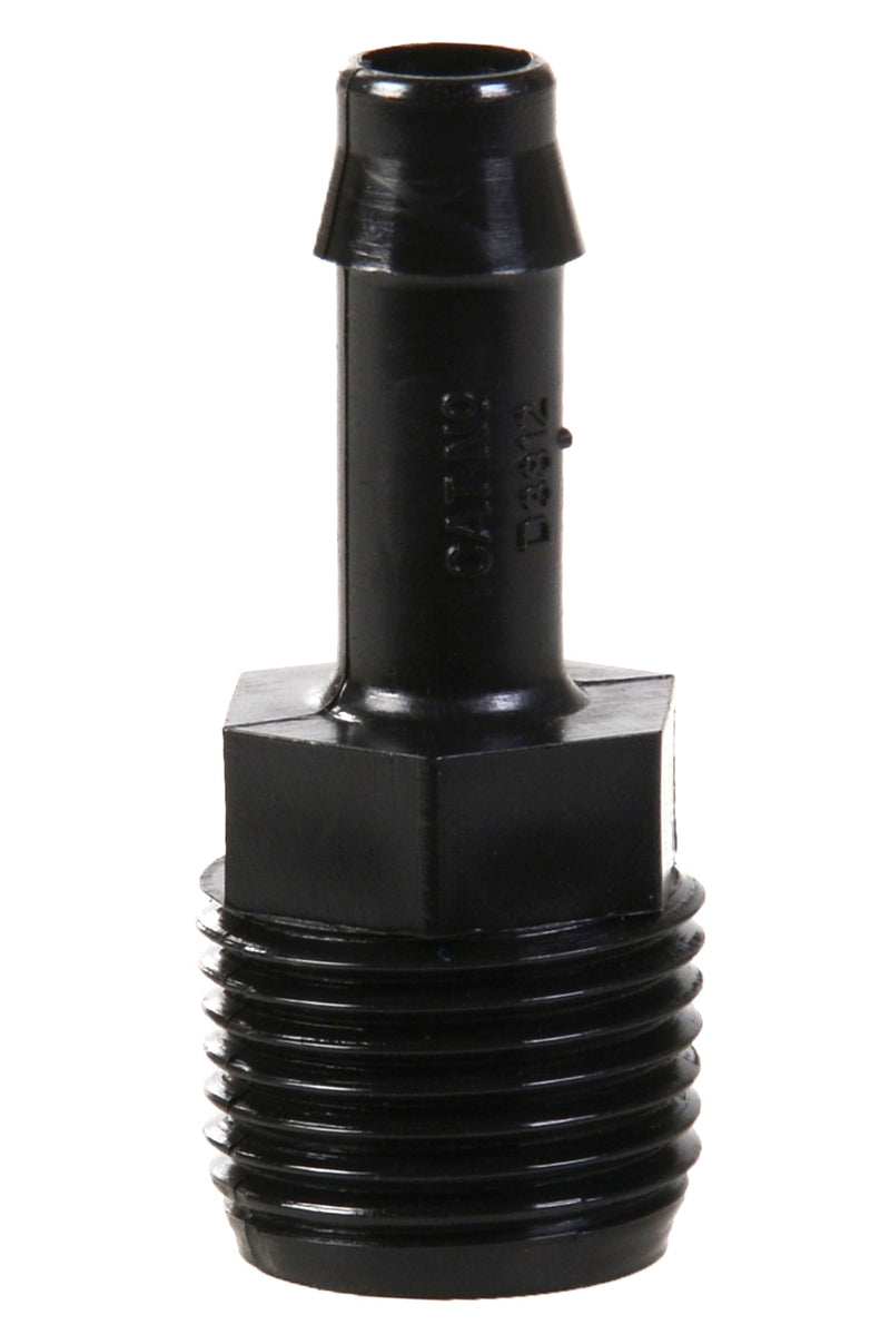 Nylon slangpilaar ½" buitendraad x 10mm tule, afbeelding 2 Slangkoppeling