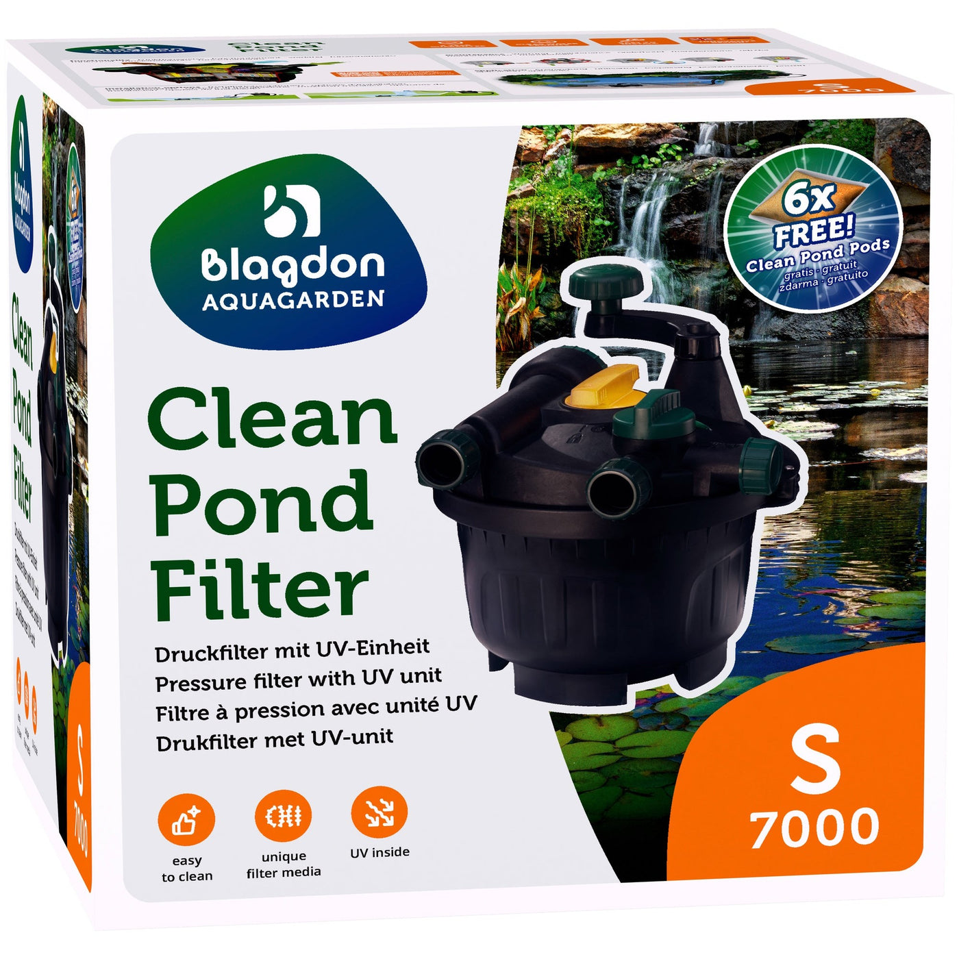 Blagdon Aquagarden Drukfilter S (7000 liter)