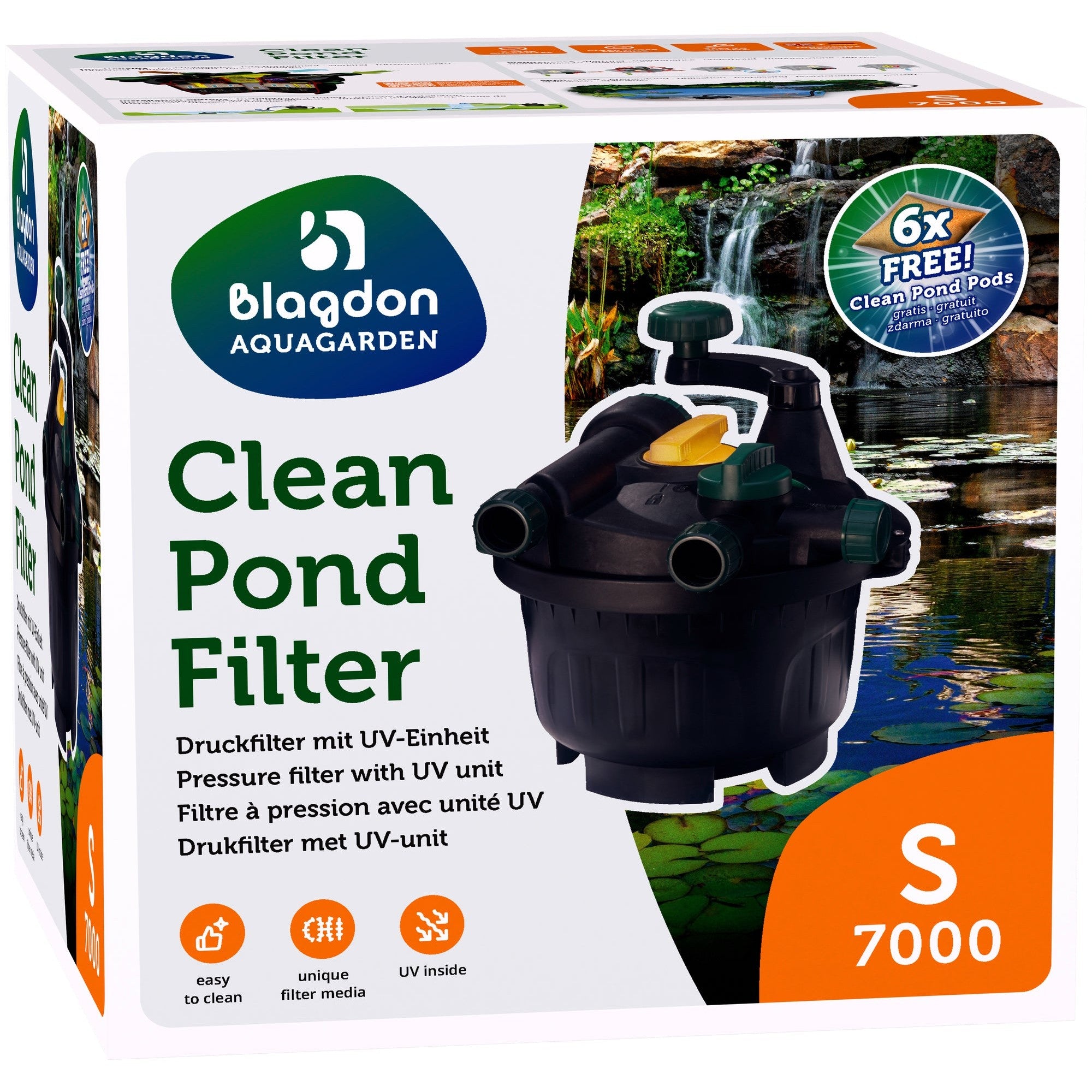 Blagdon Aquagarden Drukfilter S (7000 liter)