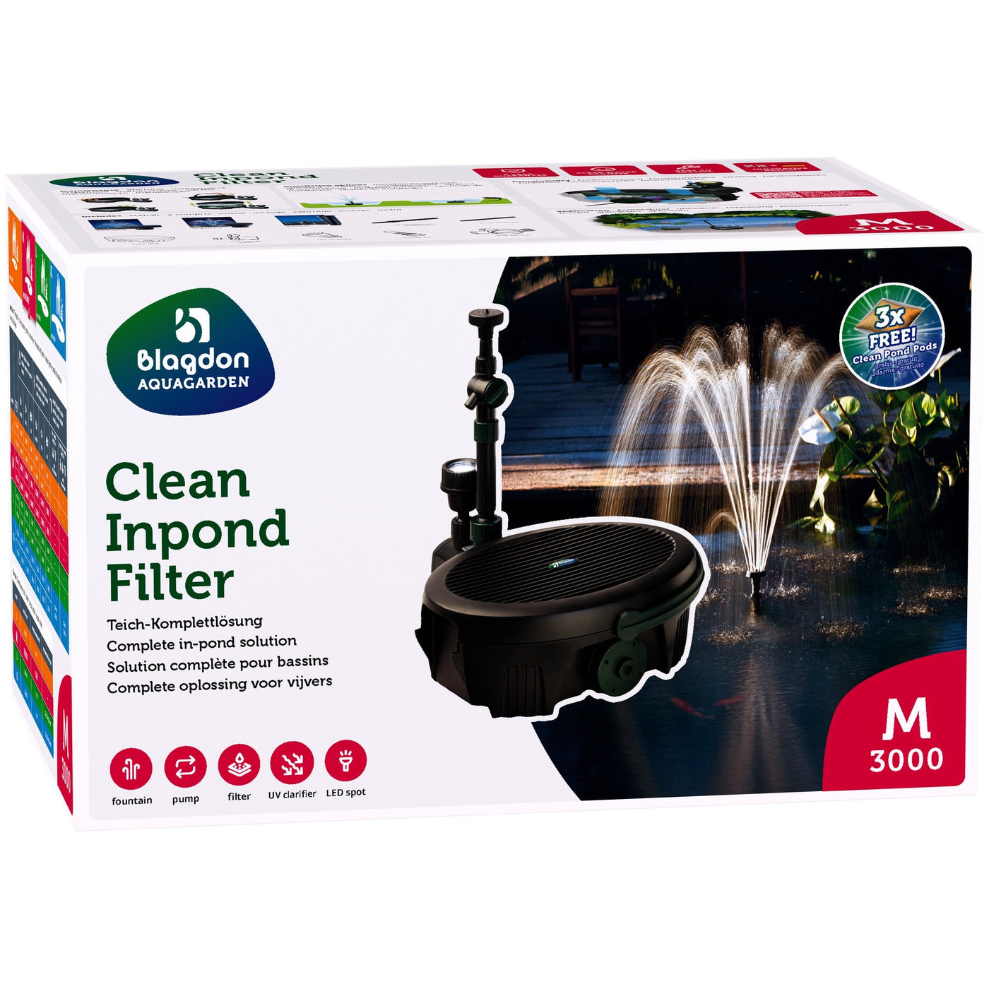Blagdon Aquagarden Onderwaterfilter M (3000 liter)