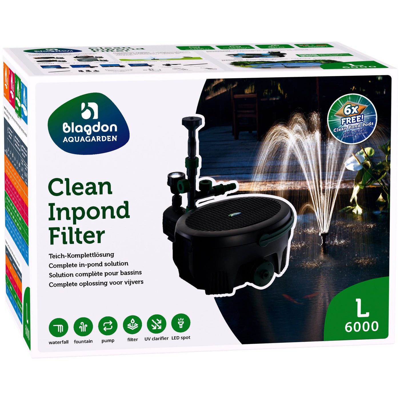 Blagdon Aquagarden Onderwaterfilter L (6000 liter)