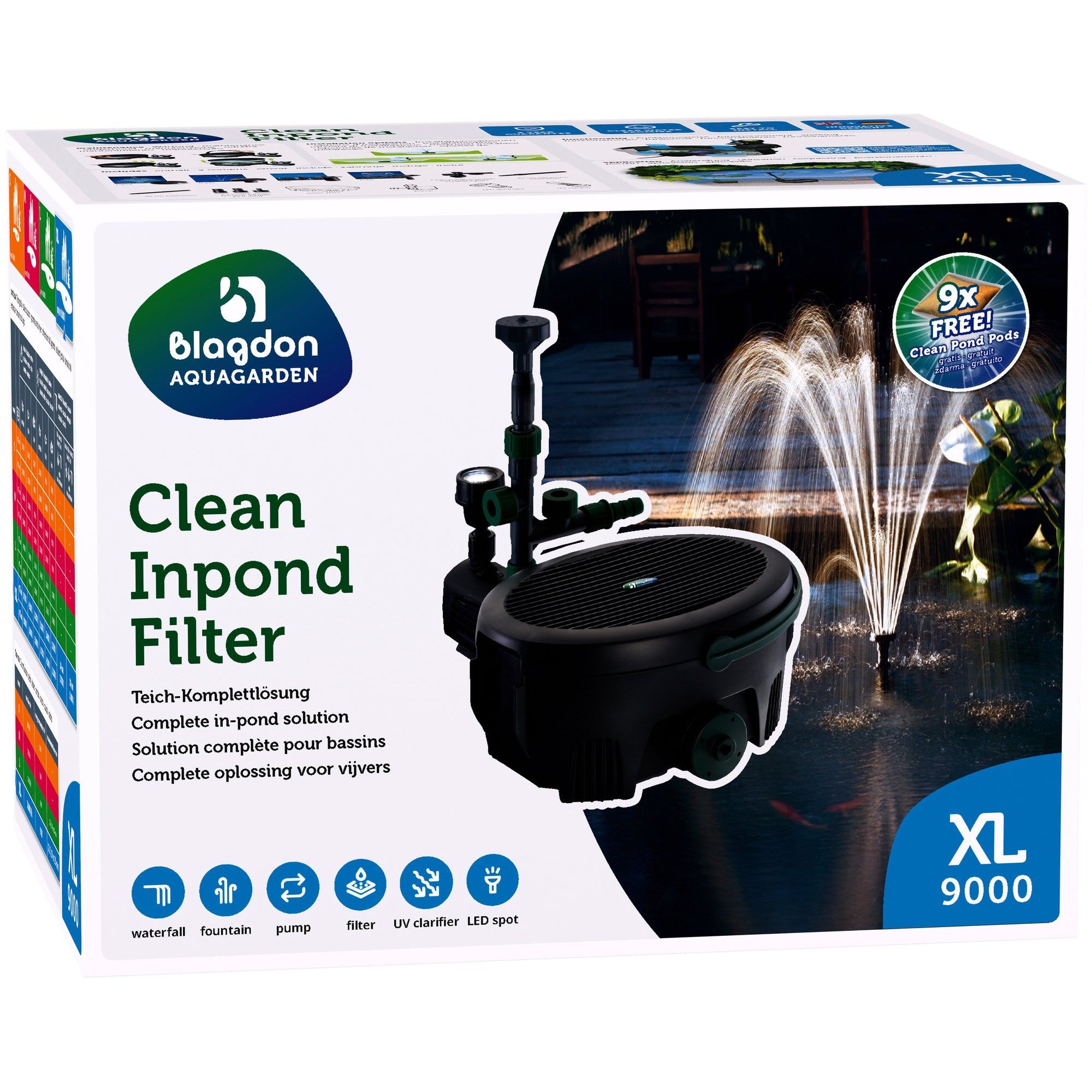 Blagdon Aquagarden Onderwaterfilter XL (9000 liter)