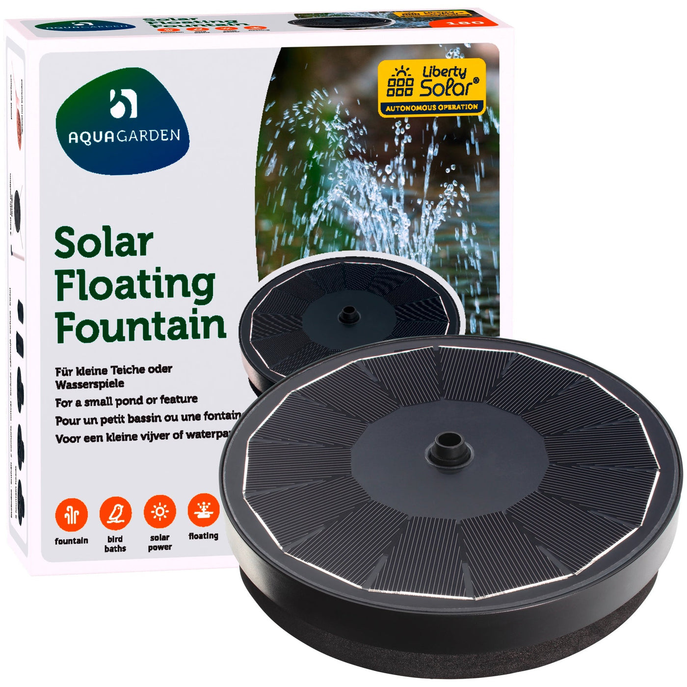Blagdon Aquagarden Drijvende Zonnefontein (180 l/u)