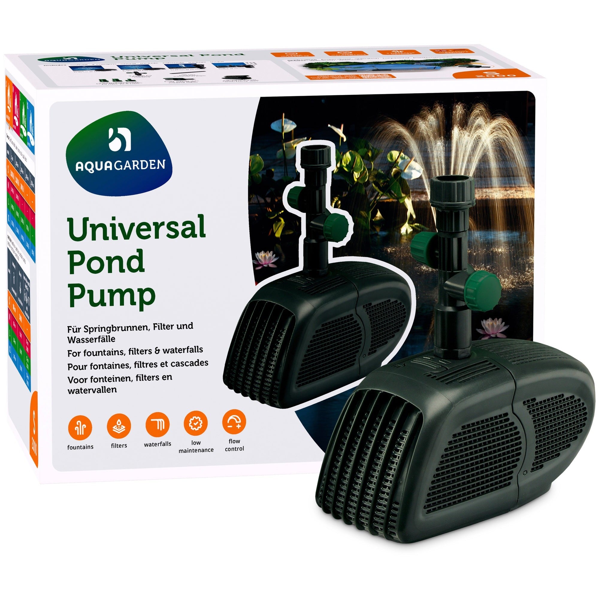 Blagdon Aquagarden Universele Vijverpomp S (2000 l/u)