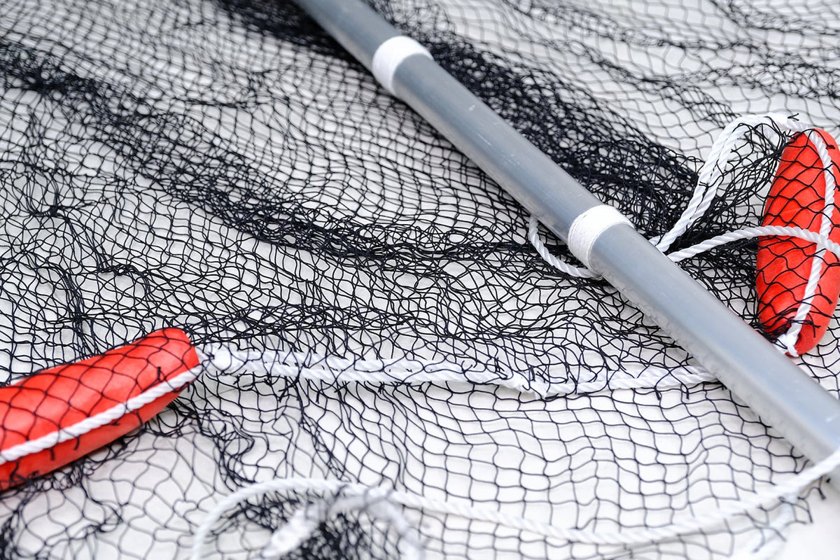 Drijvend sleepnet en inspectienet 2,5 x 6 meter - maaswijdte 14 mm, afbeelding 3 van 3