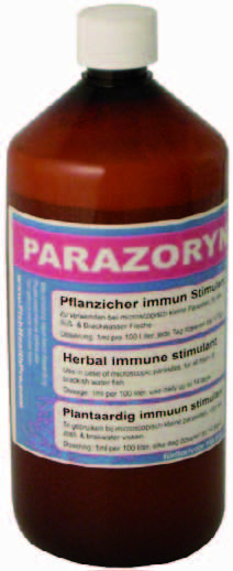 Parazoryne 1:20 500ml, detailaanzicht Filtermedium