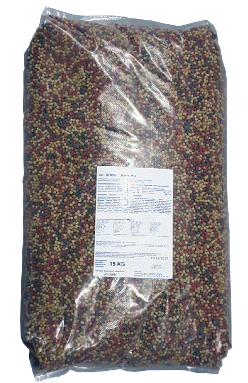AquaForte Basic Mix Visvoer 3mm - 15 kg, afbeelding 3 van 3