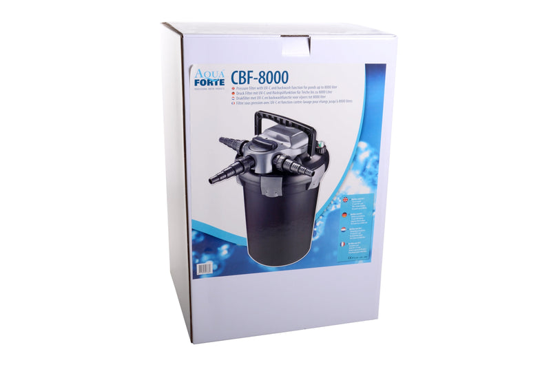 AquaForte CBF-12000 Drukfilter met 24W UV-C & Backwash, afbeelding 3 UV-C