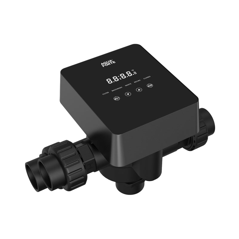 AquaForte iWash automatische 6-wegklep - Met WiFi en Touchscreen | AquaForte productafbeelding, PVC Kraan bij Vijvercentrum