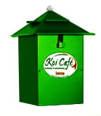 Koi Café Koi Café Voerautomaat Groen - Automatisch Voeren tot 24x Per Dag, Voerautomaten bij Vijvercentrum