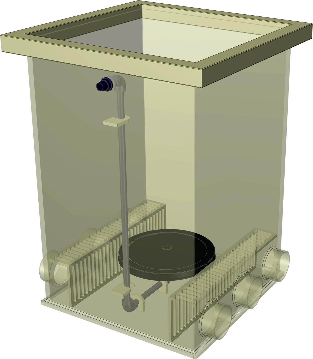 AquaForte Prime Biokamer BK60 - Trommelfilter met biokamer, afbeelding 2 van 2