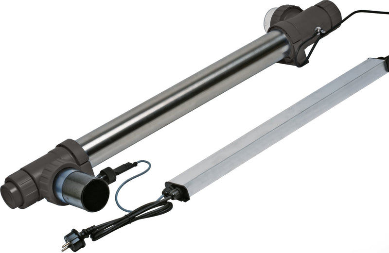 AquaForte Tech UV-C 75 watt RVS reactor met aarding, ballast en stekker, afbeelding 2 UV-C Unit
