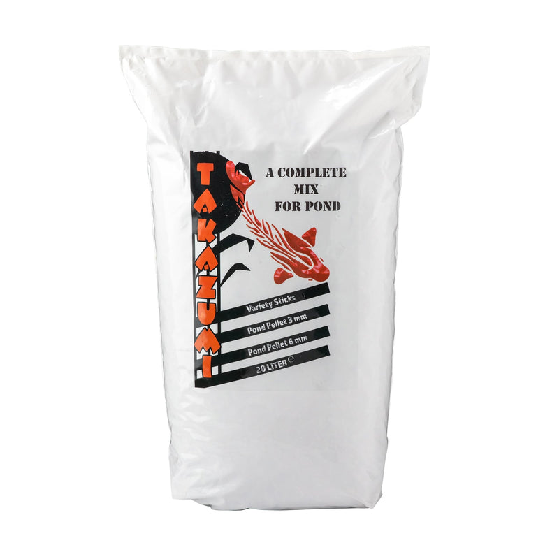 Takazumi Complete Mix 20 liter, Koivoer Basis bij Vijvercentrum