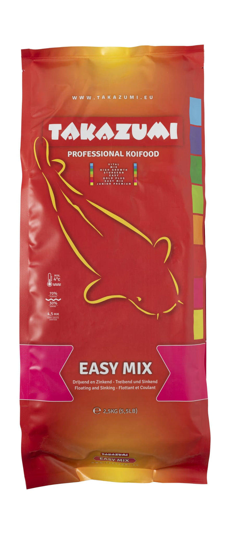 Takazumi Easy Mix 2500 g, afbeelding 3 Koivoer Basis