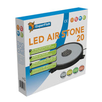 Superfish LED Color Luchtsteen 20 cm - Beluchting met sfeerverlichting, miniatuur 2