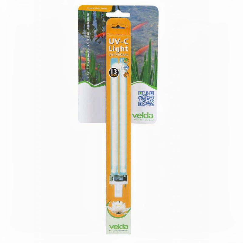 Velda UV-C PL losse lamp 13W (2-pins) - productfoto, UV-C Vervangingslamp bij Vijvercentrum