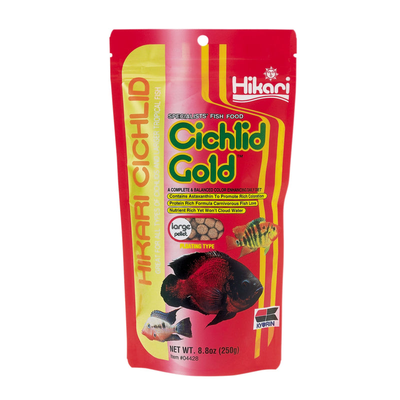 Hikari Cichlid Gold Large 250 Gram - Visvoer, Visvoer bij Vijvercentrum