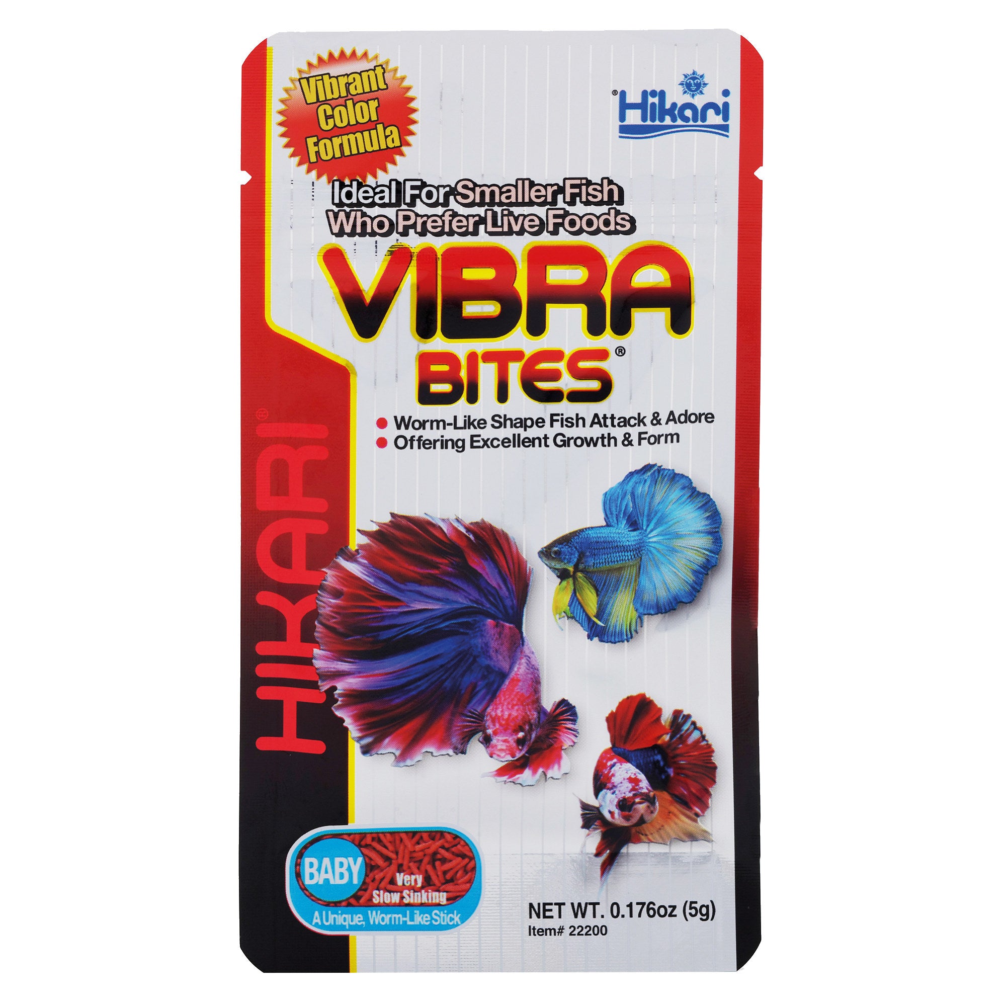 Hikari Tropical Vibra Baby 5 gram - visvoer voor kleine tropische vissen