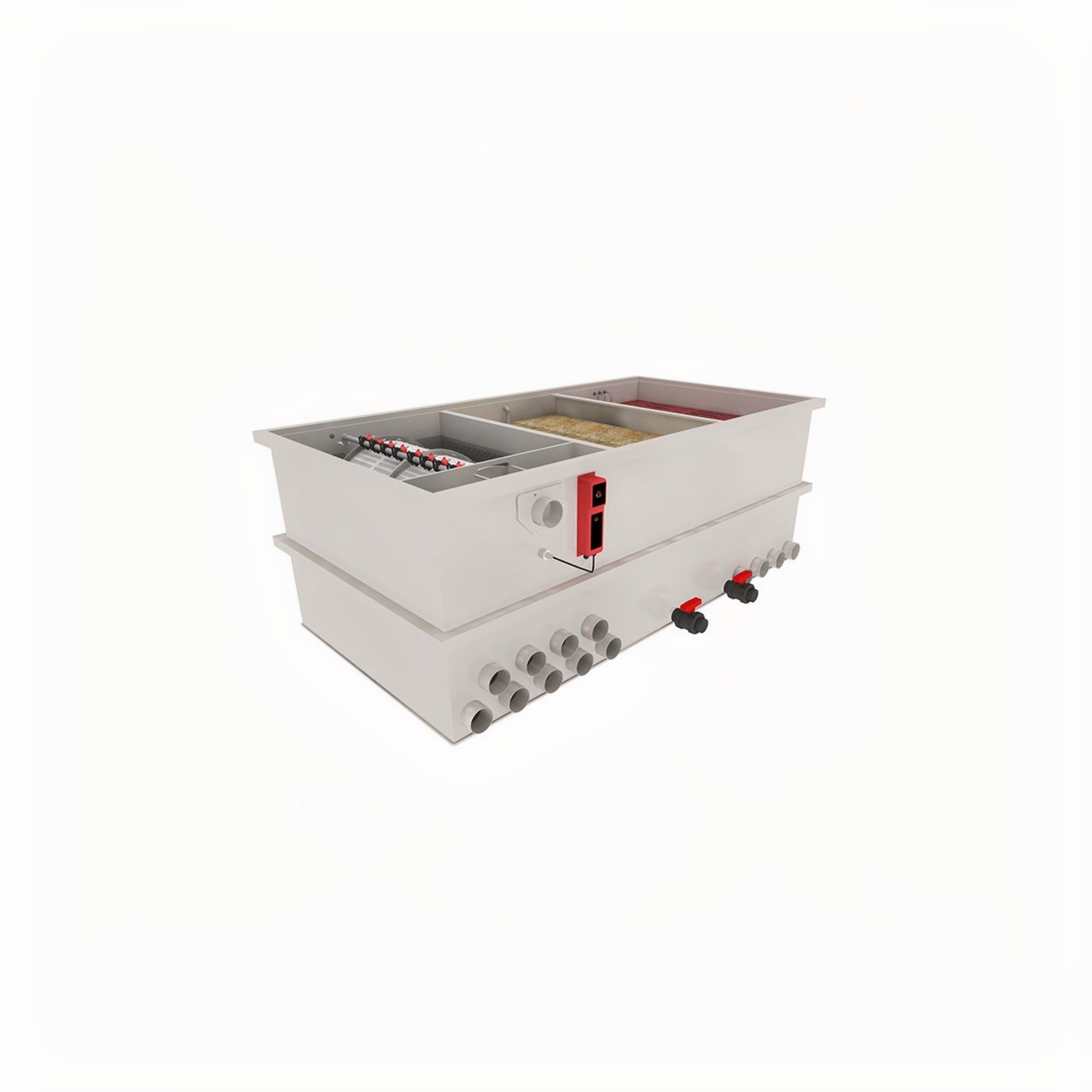 Red Label Aquaking Trommelfilter - BASIC Combi 80/100 XXL - niet gevuld - Pomp - productfoto