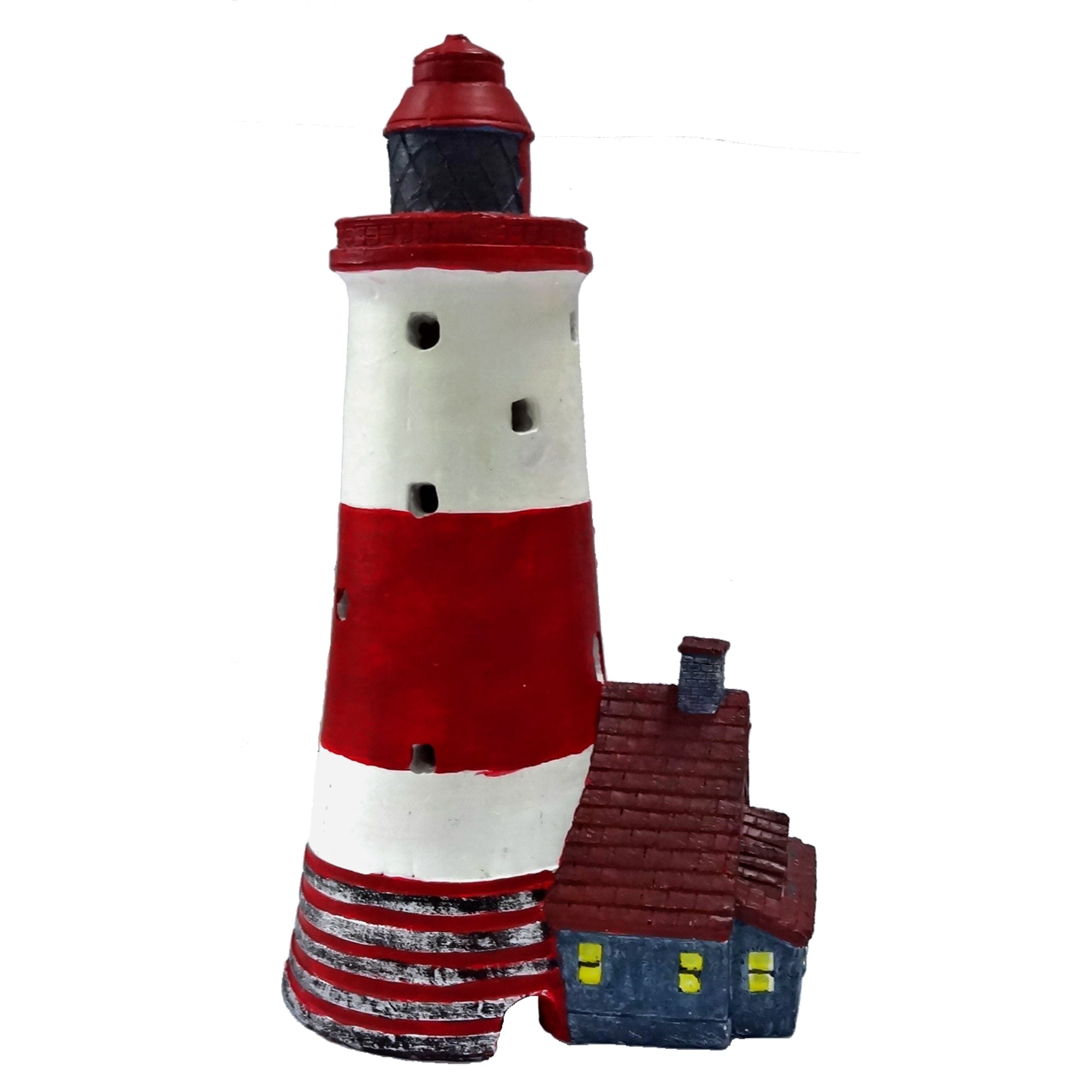 Superfish Deco LED Vuurtoren - aquariumdecoratie met ingebouwde verlichting