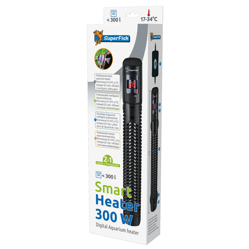 Superfish Smart Heater 300W - dompelverwarmer voor vijvers - 8715897275234 SUPERFISH SMART HEATER 300 WATT 3D, detailaanzicht Vijververwarming