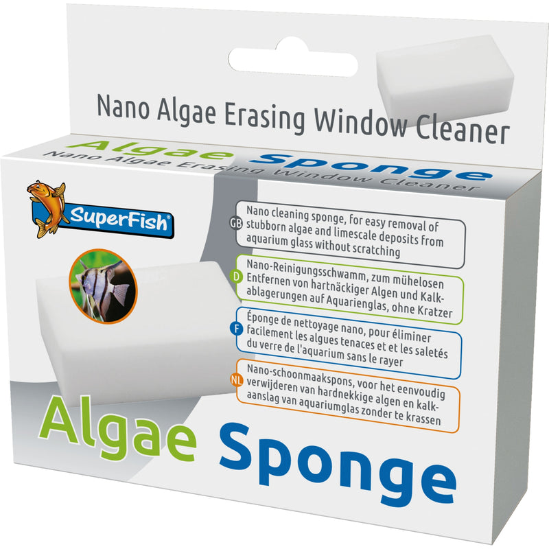 Superfish Algae Sponge - 8715897313622 SF ALGAE SPONGE 3D, detailaanzicht Aquarium Onderhoud & Accessoires