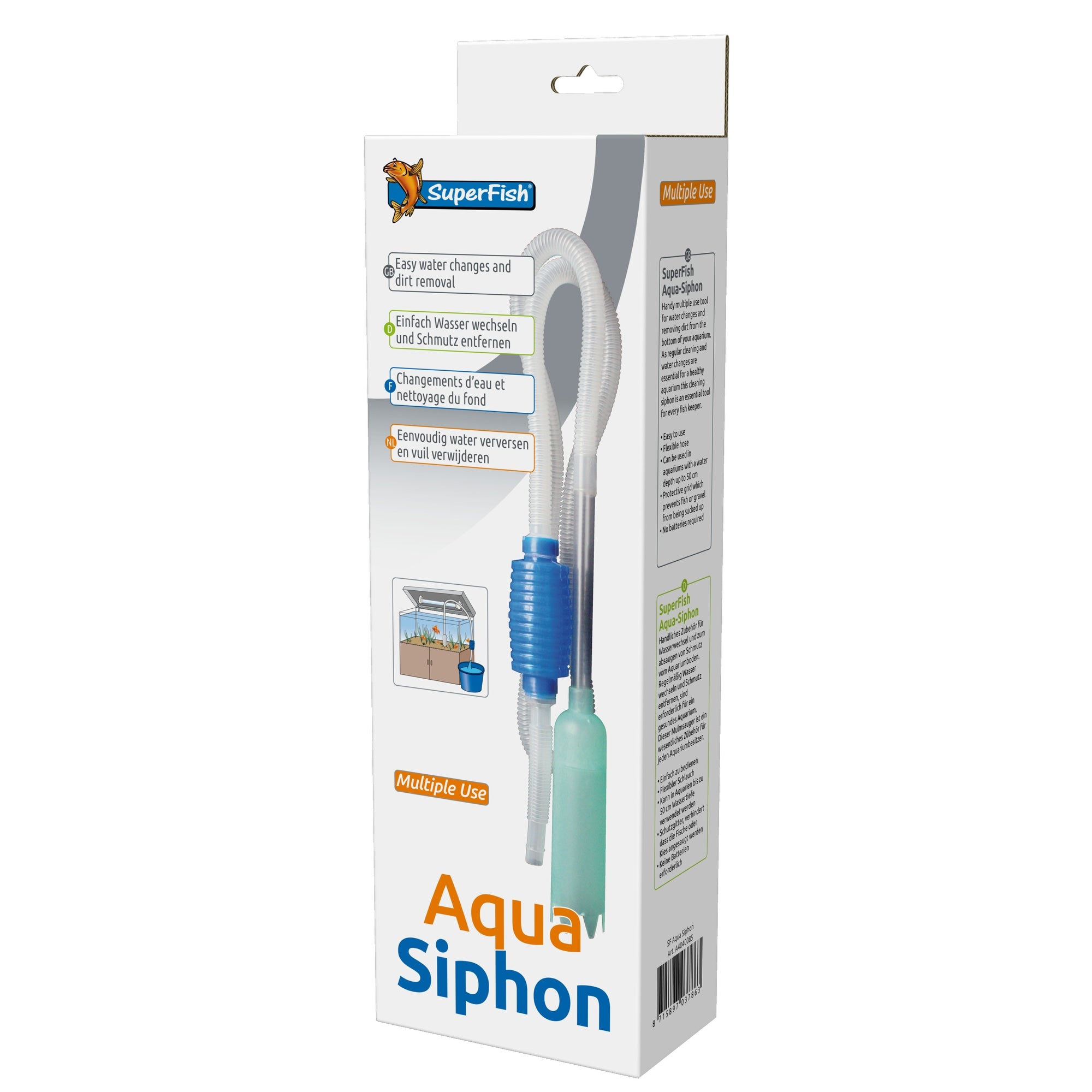 Aqua Syphon Set - 8715897037863 SUPERFISH AQUA SIPHON SET 3D