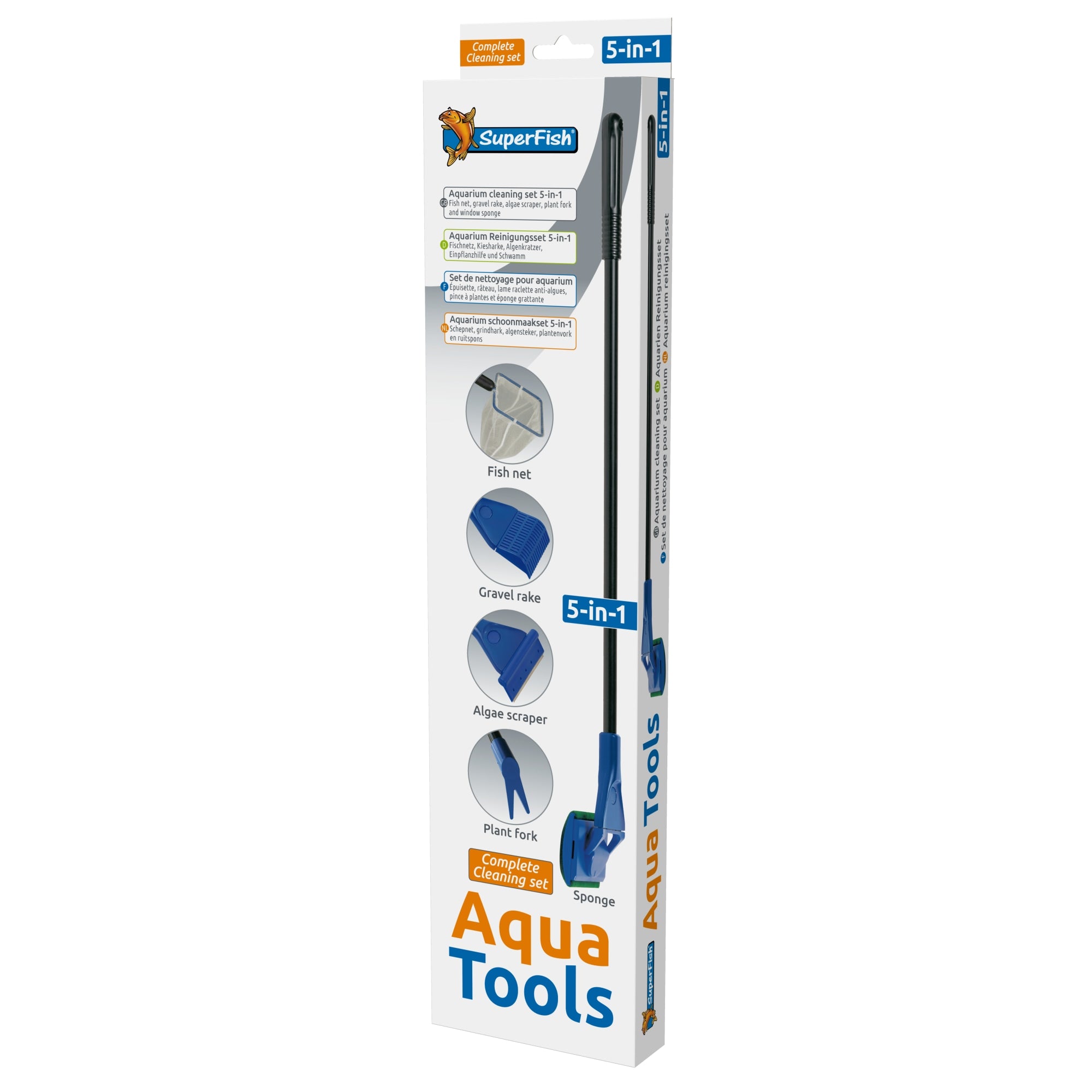 Superfish Aquatool - multitool voor aquariumonderhoud - 8715897001031 SUPERFISH AQUATOOL 3D