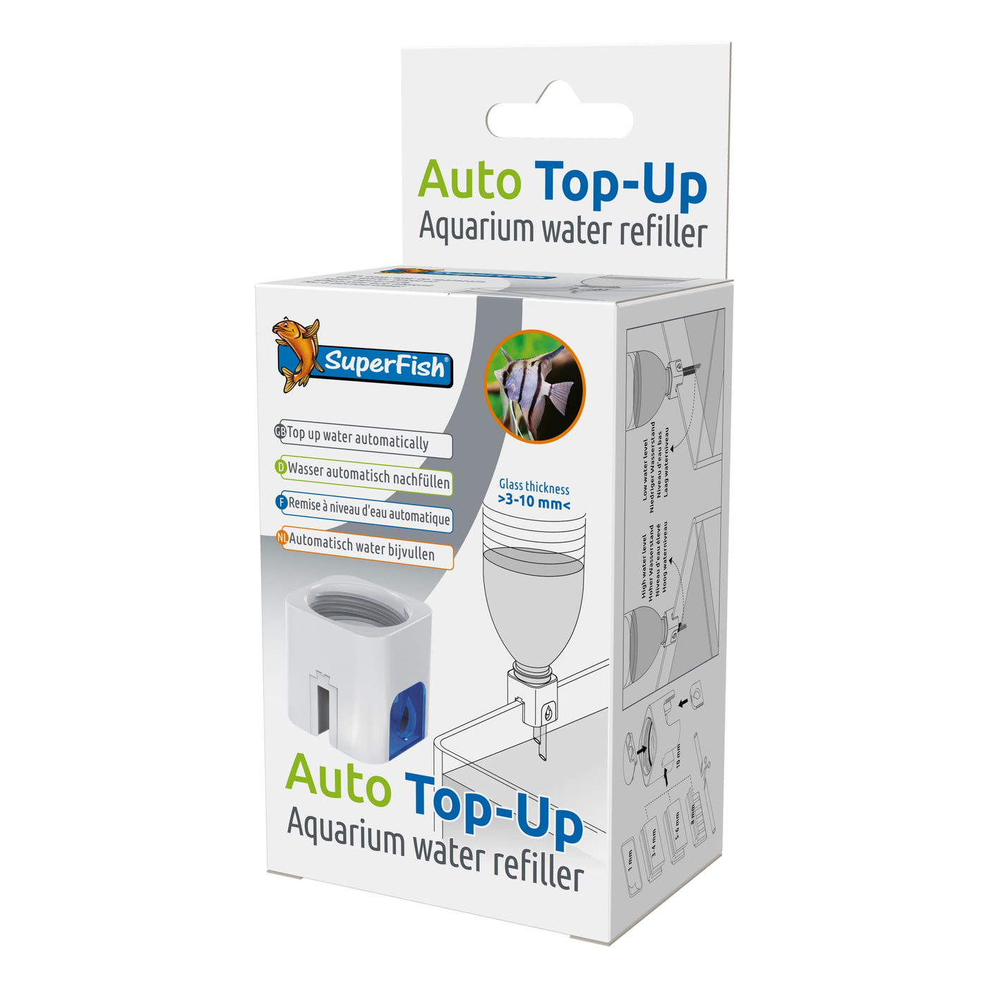 Superfish Auto Top Up Systeem - automatisch vijverwater bijvullen - 8715897312410 SF AUTO TOP UP SYSTEM 3D
