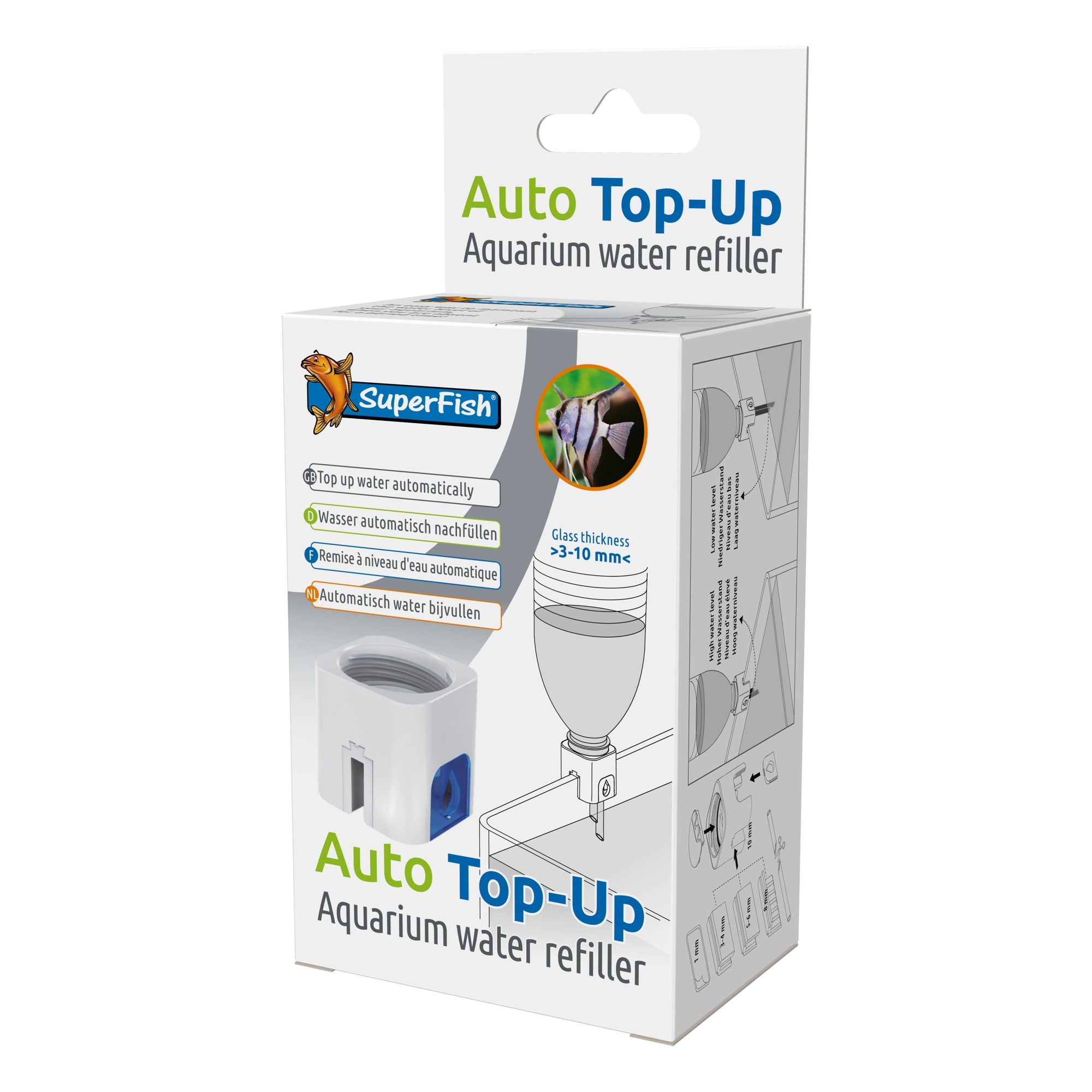 Superfish Auto Top Up Systeem - automatisch vijverwater bijvullen - 8715897312410 SF AUTO TOP UP SYSTEM 3D