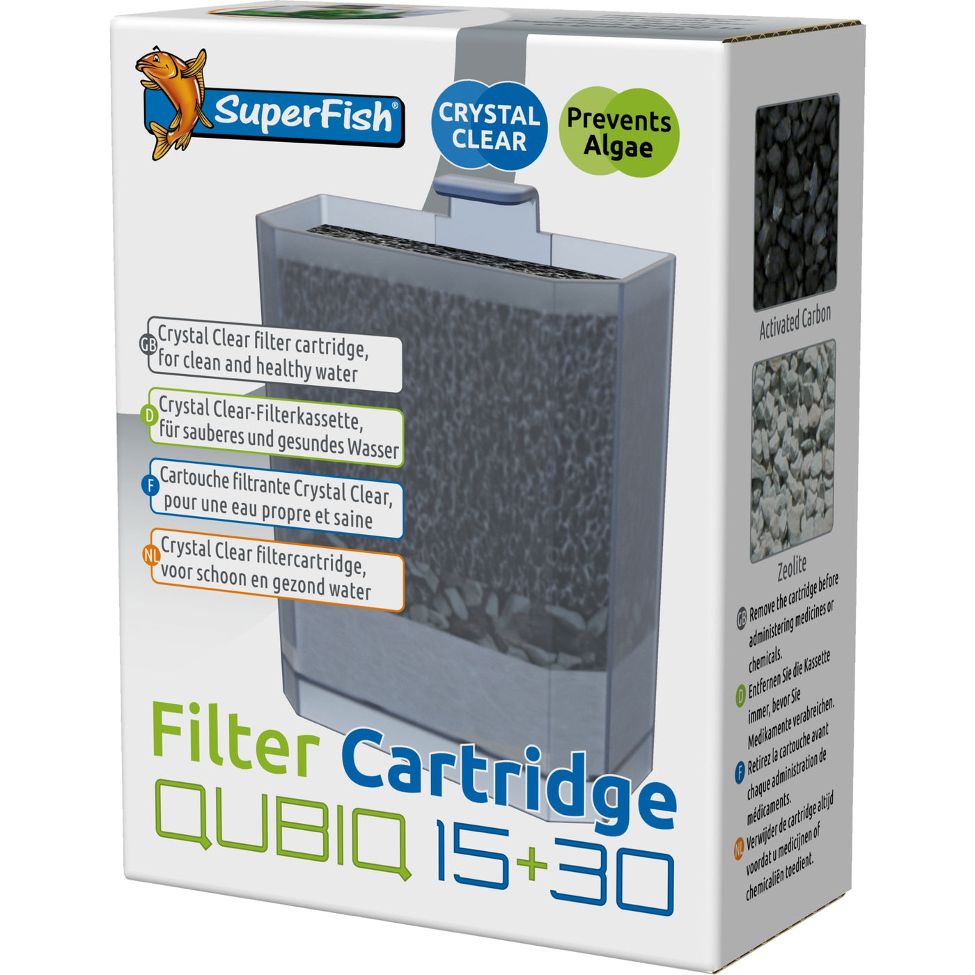 Qubiq 30 Cartridge 2x - 8715897292170 SUPERFISH QUBIQ 15 30 CARTRIDGE 3D