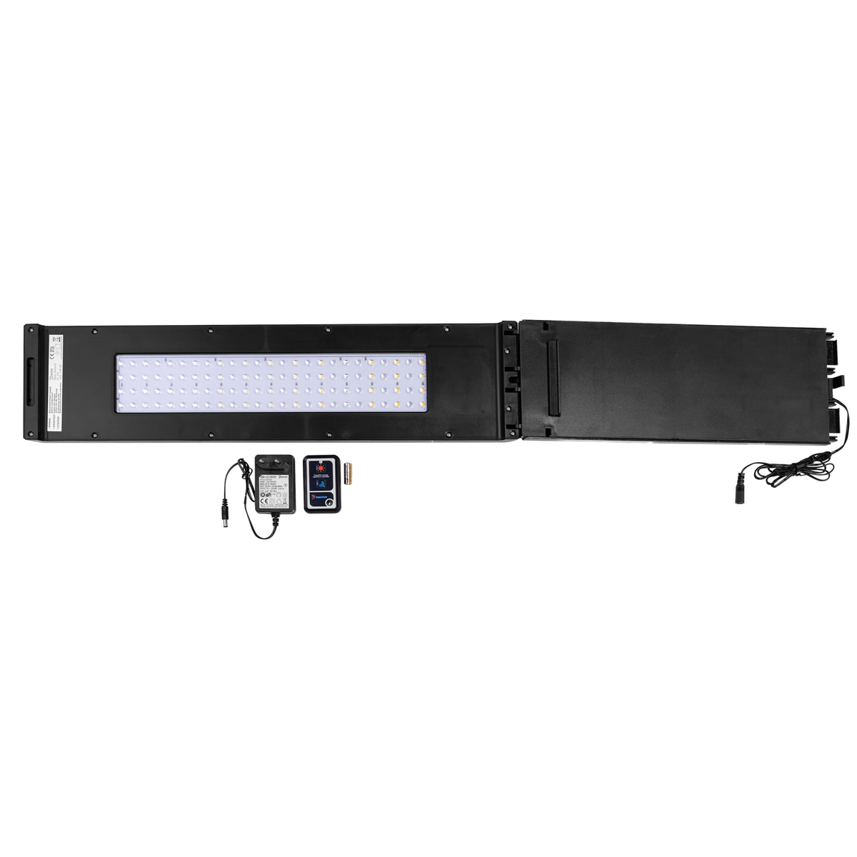 Superfish Home 60/65 Lichtkap + Remote Zwart - Dimbare LED vervangverlichting