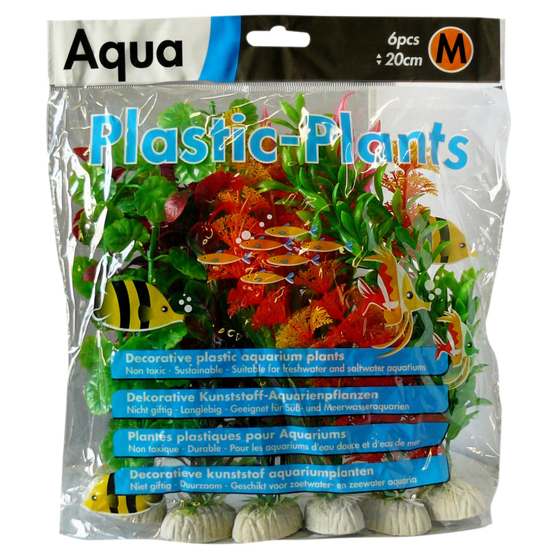 Superfish Aqua Plants M 20cm (6 stuks), Aquarium Decoratie bij Vijvercentrum