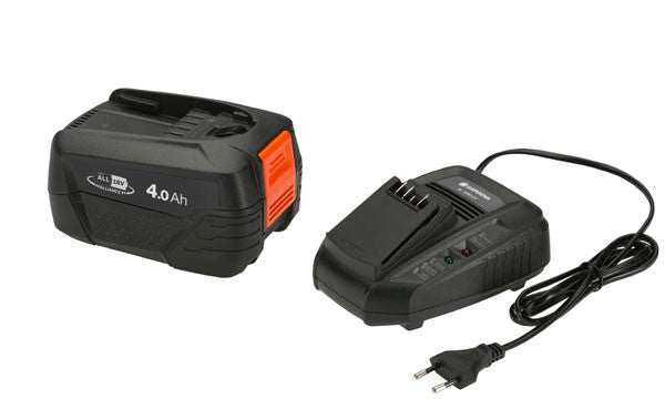 Gardena Startset P4A - 18V 4,0 Ah accu met snellader voor Power for All