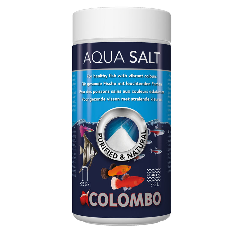 Colombo Aqua Salt 250 ml - mineraalzout voor aquariumvissen, Onderhoudsproduct bij Vijvercentrum