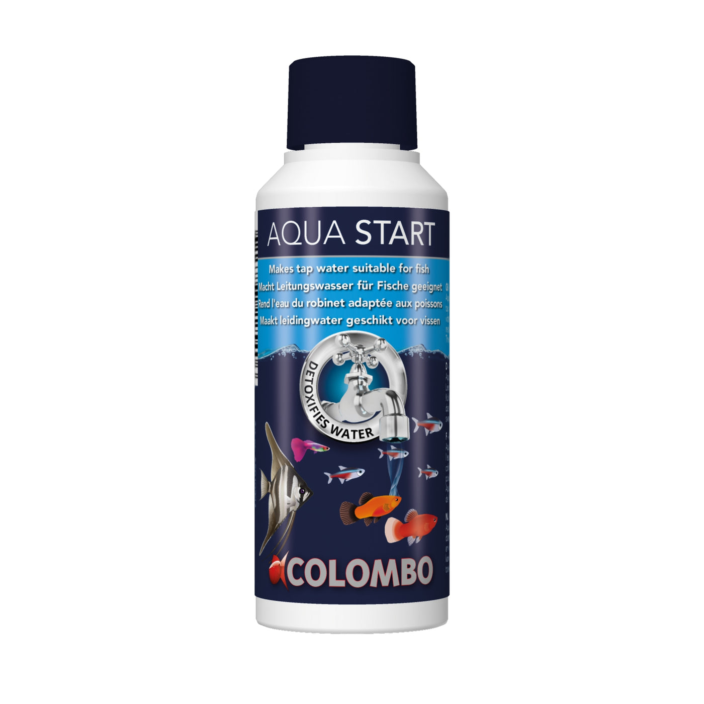 Colombo Aqua Start 250 ml - maakt leidingwater veilig voor aquariumvissen