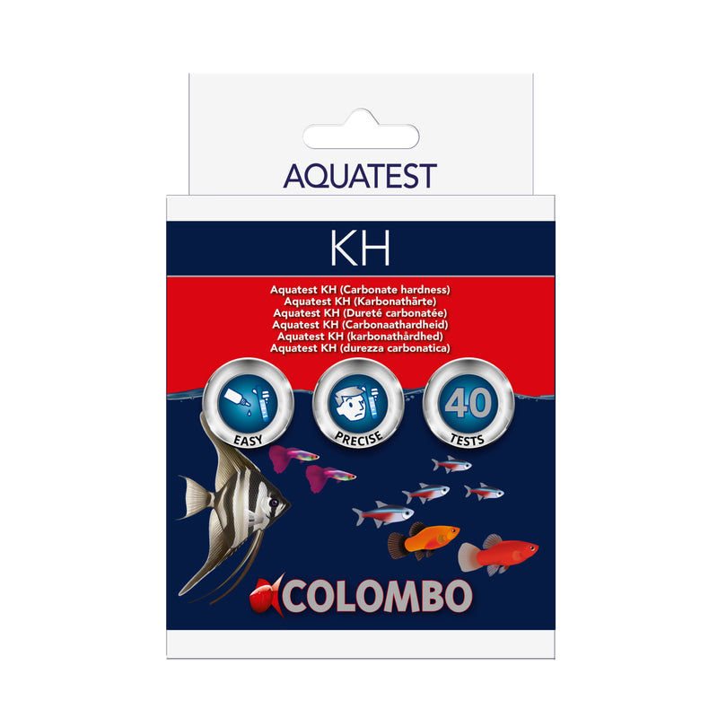 Colombo Aqua KH Test - druppeltest voor karbonathardheid in vijver en aquarium, Waterverbeteraar bij Vijvercentrum