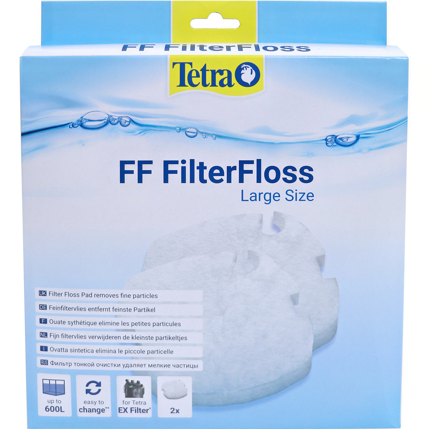 Tetra Filterfloss L Pak A 2 Stuks - productfoto