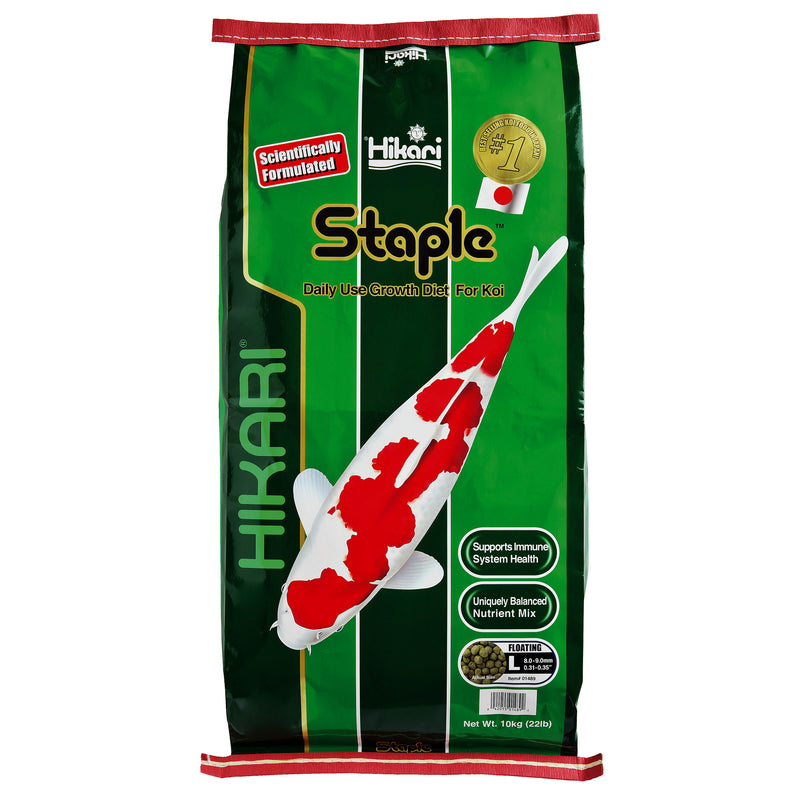 Hikari Staple Large 10 Kg - productfoto, Koivoer Basis bij Vijvercentrum