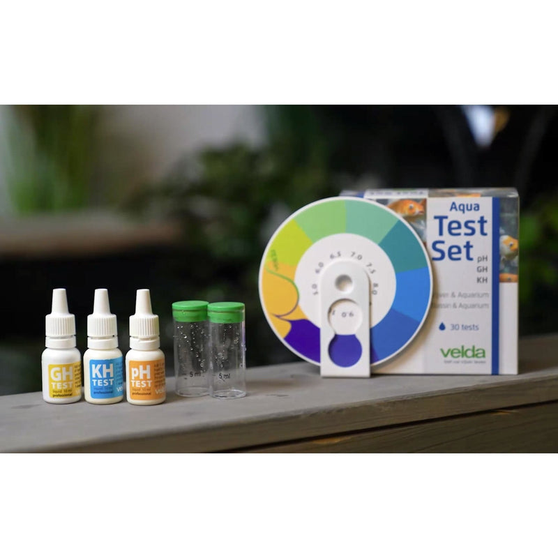 Velda Aqua Test Set pH-GH-KH - Druppeltest voor vijver- en aquariumwater, afbeelding 2 Watertest