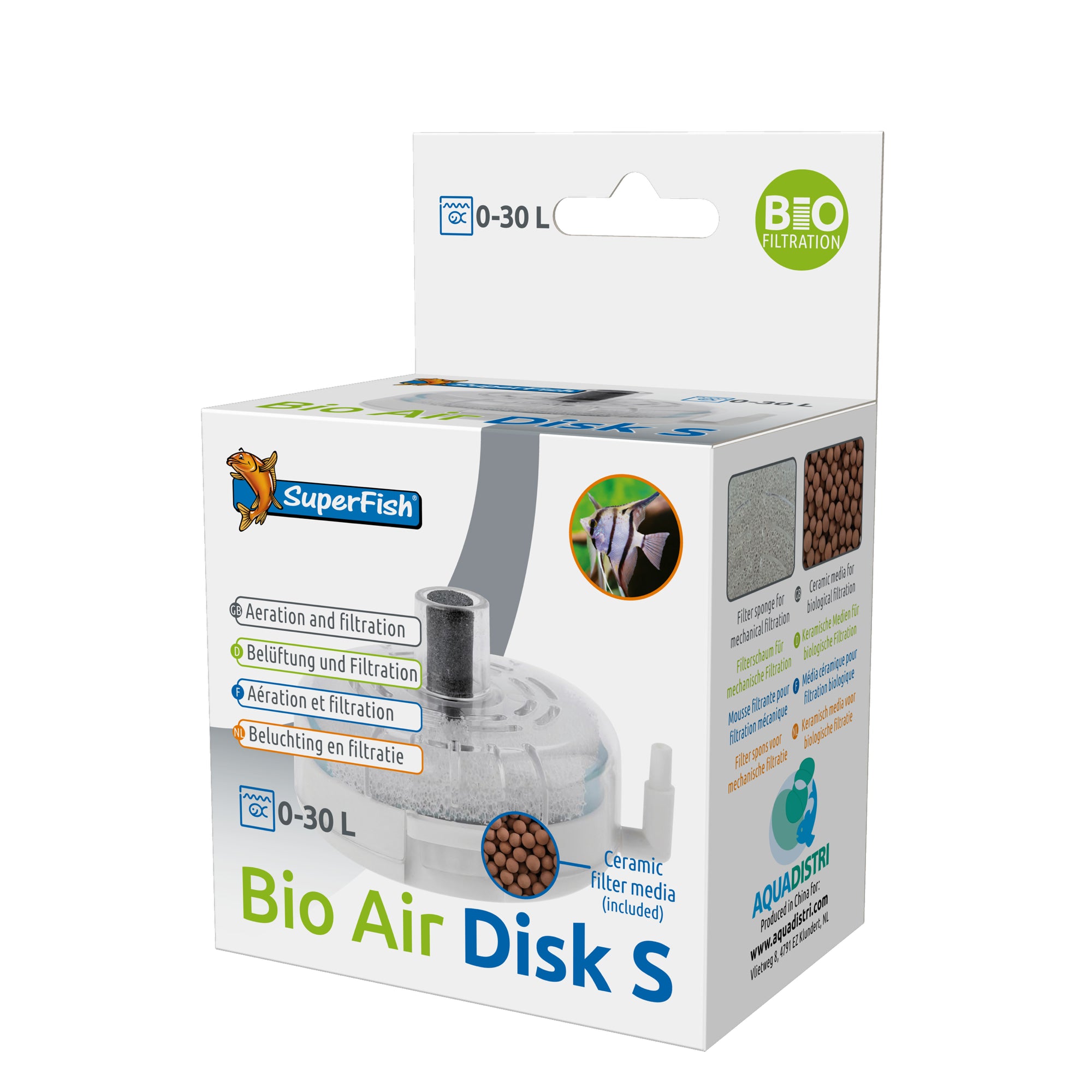 Superfish Bio Air Disk S - 8715897312625 SF BIO AIR DISK S 3D