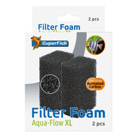 Superfish Aquaflow XL spons 2 stuks - vervangspons voor Aquaflow XL binnenfilter, miniatuur 1