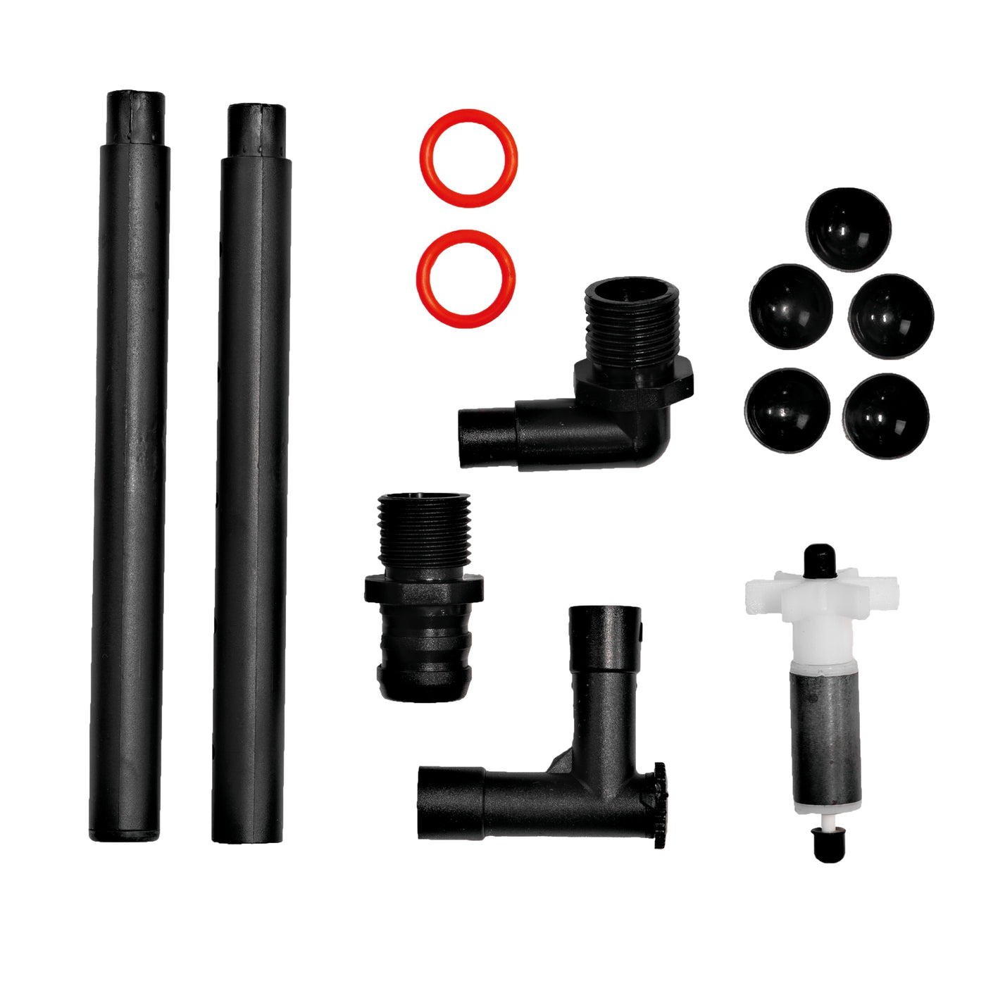 Superfish Aquaflow 400 Service Kit - vervangset met rotor, zuignappen en uitstroompijp