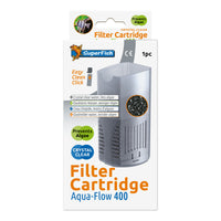 Superfish Aquaflow 400 Crystal Clear Cartridge - filtercartridge tegen troebel water, miniatuur 1