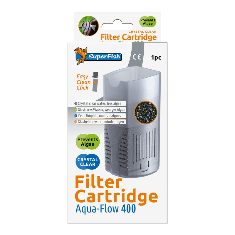 Superfish Aquaflow 400 Crystal Clear Cartridge - filtercartridge tegen troebel water, Waterverbeteraar bij Vijvercentrum