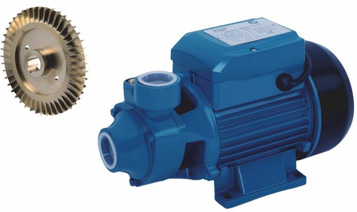 AquaForte Zelfaanzuigende Drukpomp (AF750 Messing Sterwaaier), afbeelding 2 Vijverpomp
