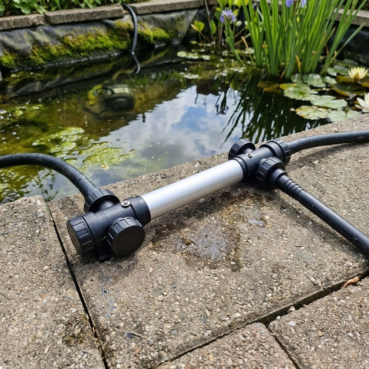 Superfish Alutech UVC T5 75 watt - Aluminium UV-C unit voor vijvers tot 75.000 liter, afbeelding 6 van 6