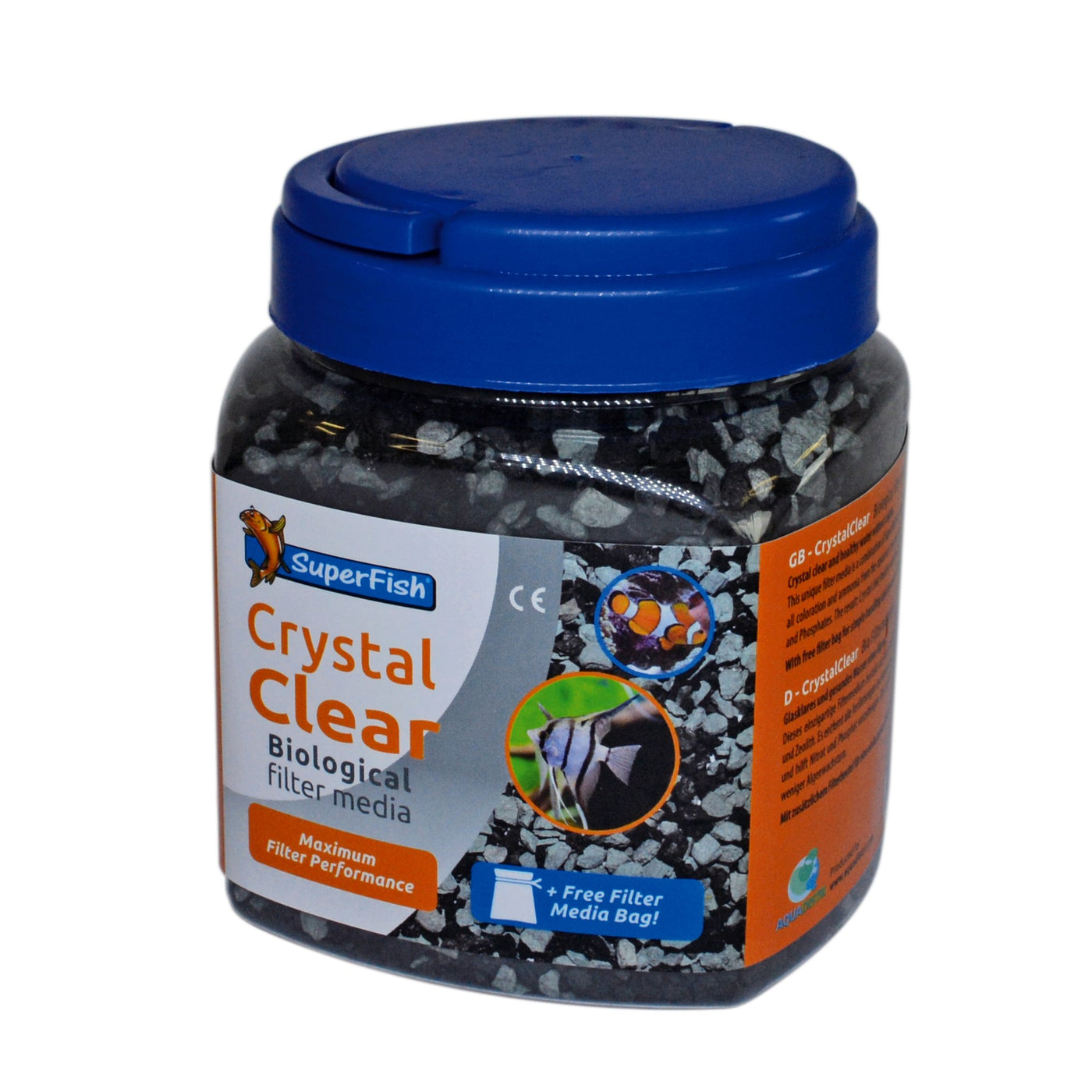 Superfish Crystal Clear Media 1000 ml - filtermedium voor helder aquariumwater